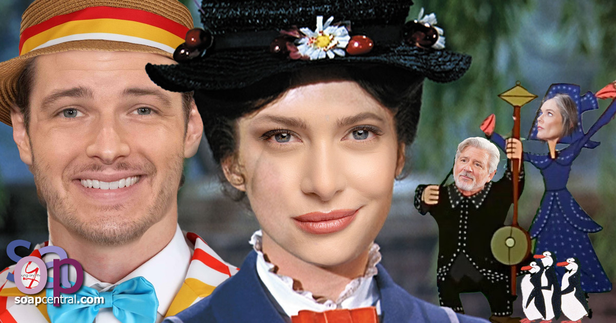 NEW Y&R TWO SCOOPS! Claire-y Poppins