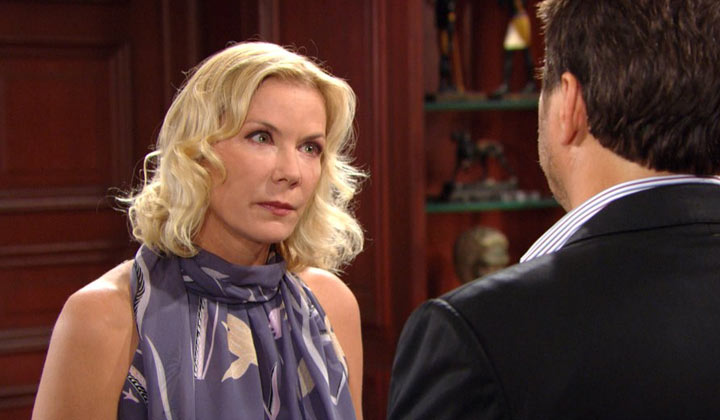 Ridge asks Brooke to make a big promise